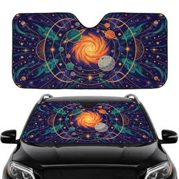 Cosmic Planets Nebula Celestial - Space Lover Gift for Star Gazers Car Sunshade