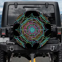 Spider Webs - Wildlife Lover Automotive Style Gift Spare Tire Cover