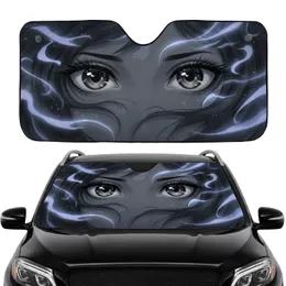 Anime Manga Eyes Celestial Sparks - Decor Gift for Anime Lovers Car Sunshade