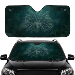 Banana Leaves Tropical Foliage - Botanical Lover Car Decor Gift Car Sunshade