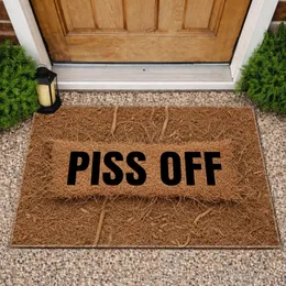 Piss Off Bold Text - Assertive Rustic Home Decor Gift Doormat