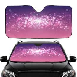 Ethereal Glowing Bokeh Lights Twinkling Stars - Car Decor Gift Car Sunshade