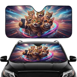 Bengal Cats Selfie Sunglasses Adventure - Travel Essentials Cat Lover Gift Car Sunshade
