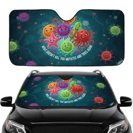 Microbe Cell Quote Mutates Tries Again - Car Interior Upgrade Car Sunshade