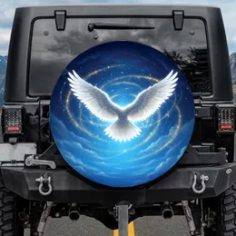 Avian Wings Golden Starlight - Fantasy Lover Home Decor Gift Spare Tire Cover