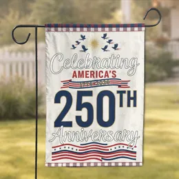 America 250th Anniversary Patriotic Eagles 1776-2026 Celebration Decor Garden Flag