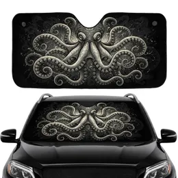 Kraken Octopus Abyssal Ruins Deep Sea - Vehicle Accessory Car Sunshade