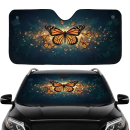 Monarch Butterflies Flight Journey - Car Interior Upgrade for Butterfly Lovers Car Sunshade