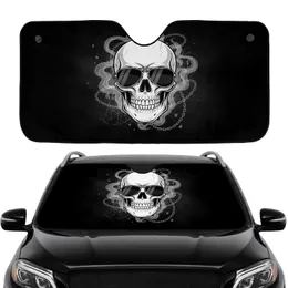 Skull Aviator Sunglasses Industrial Chains - Car Interior Upgrade Car Sunshade