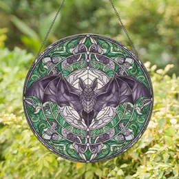 Majestic Bat Stained Glass - Home Decor Gift for Bat Lovers Stained Glass Suncatcher