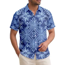 Hawaiian Tropical Floral Acanthus Leaves Cross-Star - Everyday Tropical Living Gift Hawaiian Shirt