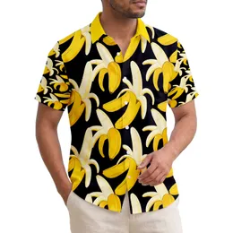 Varied Peeled Unpeeled Bananas Tropical Fruit - Summer Vacation Travel Essential Gift Hawaiian Shirt