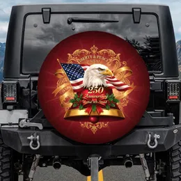 Bald Eagle American Flag Liberty Peace USA 250 Anniversary Independence Day Spare Tire Cover