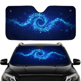 Musical Notes Swirling Staff - Car Interior Upgrade Car Sunshade