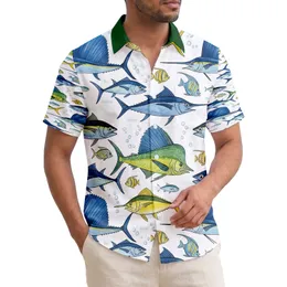 Tropical Game Fish Marlin Sailfish Tuna - Fishing Lover Gift for Anglers Hawaiian Shirt