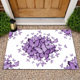 Multi-size Butterfly Cluster Wing Vein Flight - Home Decor Gift for Butterfly Lover Doormat