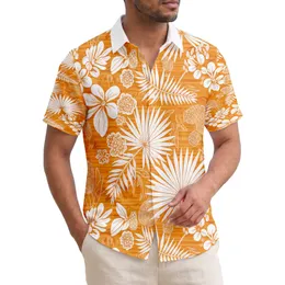 Tropical Palm Leaf Fern Frond Botanical Organic Shapes - Home Decor Gift Hawaiian Shirt