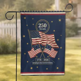 Betsy Ross American Patriotic Flags 250 Year Semiquincentennial Independence Day Garden Flag
