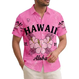 Hawaii Hibiscus Aloha 1959 Tropical Leaves - Vacation Travel Gift for Travelers Hawaiian Shirt