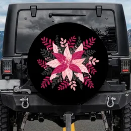 Tropical Temperate Foliage Arrangement - Outdoor Lifestyle Decor Spare Tire Cover