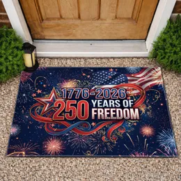 1776-2026 American Flag 250 Years Freedom - Patriotic Home Decor Gift Doormat