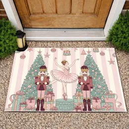 Nutcracker Ballerina Soldiers Christmas Gifts - Holiday Decor Doormat
