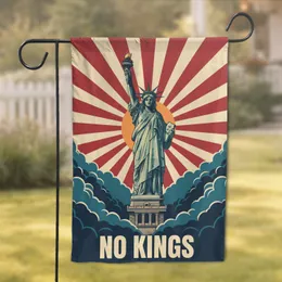Statue of Liberty No Kings - American Freedom Independence Day Gift Garden Flag