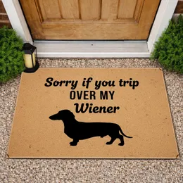 Dachshund Wiener Dog Funny Quote - Home Decor Gift for Dog Lover Doormat