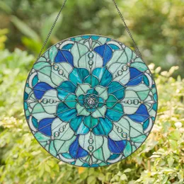 Succulent Plant Cabochon Gemstone Leaves - Home Decor Gift for Plant Lover Stained Glass Suncatcher