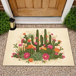 Cacti Succulent Desert Flora Scene - Home Decor Gift Doormat