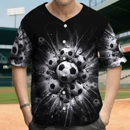 Soccer Balls Motion Splatter Impact - Sports Lover Gift for Athletes & Fans Baseball Jersey