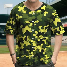 Full Canvas Camouflage Blobs - Outdoor Lifestyle Gear for Adventure Seekers Baseball Jersey