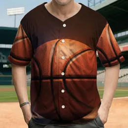 Basketball Court Floor Ball - Game Day Sport Lover Gift for Athlete Baseball Jersey