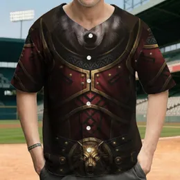 Wolf Armored Medallion Tribal Ancient Fantasy - Fantasy Enthusiast Gift Baseball Jersey