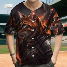 Bengal Cat Warrior Armored - Fantasy Lover Gift for Cat Lover Baseball Jersey