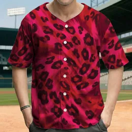 Organic Swirling Fur Leopard Spots - Everyday Fashion Statement Baseball Jersey