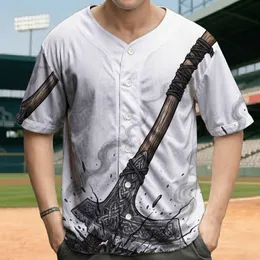 Viking Battle Axe Cracked Earth Celtic Knotwork - Warrior Lifestyle Gift Baseball Jersey