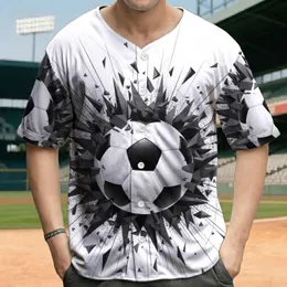 Exploding Soccer Ball Starburst - Athlete Lifestyle Gift Baseball Jersey