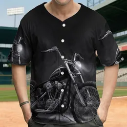 Classic Chopper Custom Motorcycles - Biker Lifestyle Gift for Rider Baseball Jersey