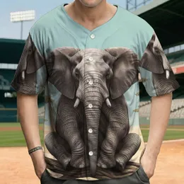 Large African Elephant Gnarled Tree Branch Desert Dunes - Wildlife Lover Gift Baseball Jersey