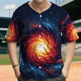 Cosmic Swirl Vortex Nebula - Active Lifestyle Gift Baseball Jersey