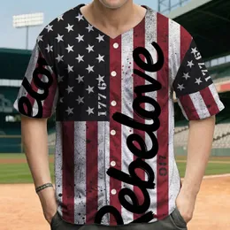 Distressed American Flag Rebelove 1776 - Independence Day Gift for Veterans Baseball Jersey