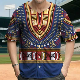 African Dashiki Inverted V Ethnic Shapes Borders - Cultural Heritage Lifestyle Gift Baseball Jersey