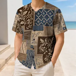 Rustic Floral Patchwork Style For Heritage Game Day And Casual Athletic Sports Fans Baseball Jersey