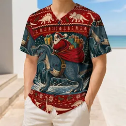 Santa Riding Dinosaur Ugly Christmas Sweater Style For Holiday Parties And Dino Fans Baseball Jersey