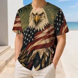 Vintage American Bald Eagle Flag Heritage Style For July 4th Patriotic Sports Fans Baseball Jersey