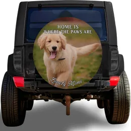 Personalized Pet Portrait Spare Tire Cover – Custom Dog & Cat Gift for Jeep & Truck Owners