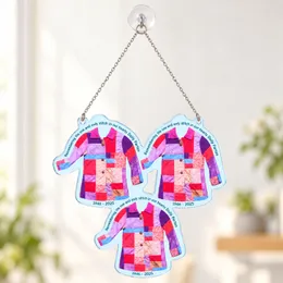 Dolly Parton Coat of Many Colors Keepsake for Music Fans Holiday Tree Tribute Gift Custom Shape Window Hanging Acrylic Ornament