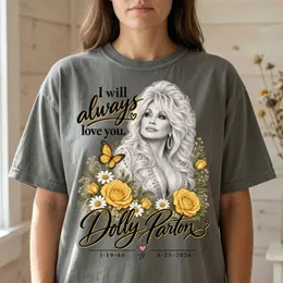 T-Shirt Dolly Parton Memorial Tribute, I Will Always Love You Country Music Fan Gift
