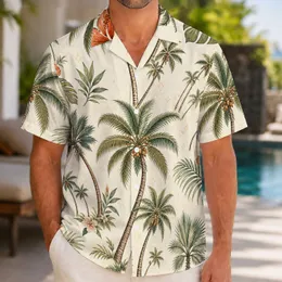 Sage Palm Tree Tropical Style for Beach Holidays, Resort Weekends, and Island Getaways Hawaiian Shirt